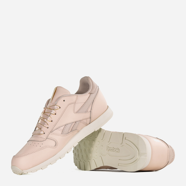 Buty sportowe młodzieżowe dla dziewczynki Reebok Classic Leather DV9630 36 Różowe (4061624698871) - obraz 4