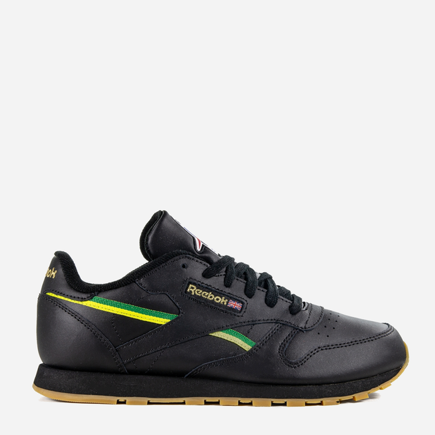 Buty sportowe młodzieżowe dla dziewczynki Reebok Classic Leather EH1285 35 Czarne (4062053072362) - obraz 1