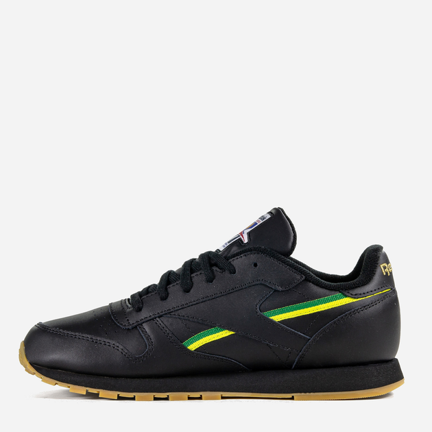 Buty sportowe młodzieżowe dla dziewczynki Reebok Classic Leather EH1285 37 Czarne (4062053072409) - obraz 2