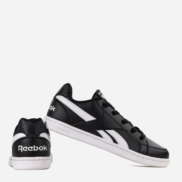 Підліткові кеди для хлопчика Reebok Royal Prime BS7331 37 Чорні з білим (4058031624876) - зображення 3
