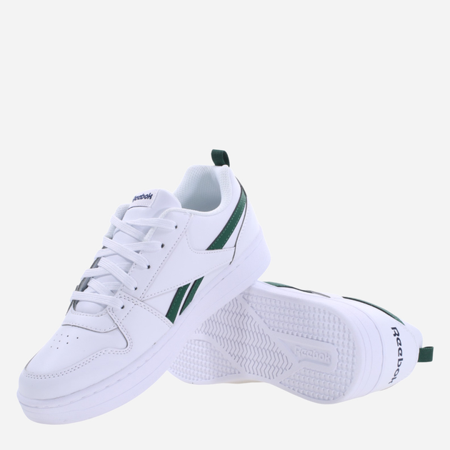 Дитячі кеди для хлопчика Reebok Royal Prime GX1447 34.5 Білі з зеленим (4065426011524) - зображення 4