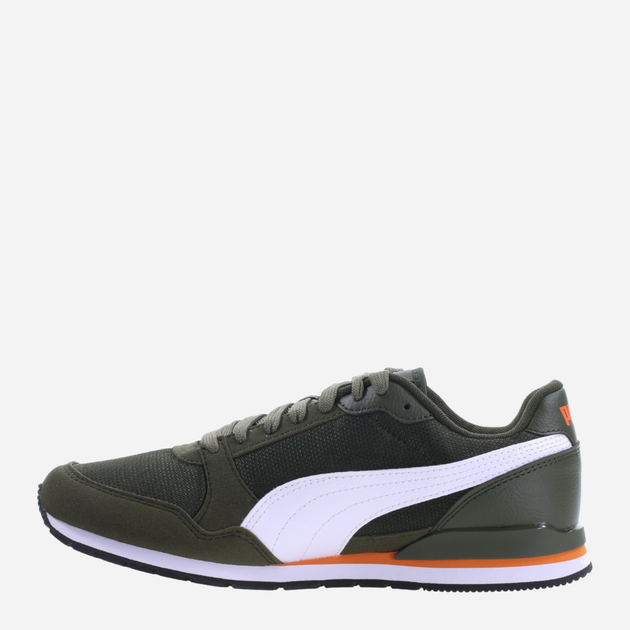 Buty sportowe chłopięce Puma ST Runner v3 Mesh Jr 385510-15 35.5 Oliwkowe (4065452415549) - obraz 2