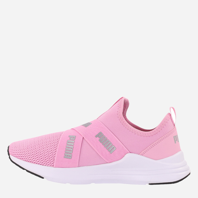 Buty sportowe młodzieżowe dla dziewczynki Puma Wired Run Slip On Summer 383732-01 36 Różowe (4064536092713) - obraz 2