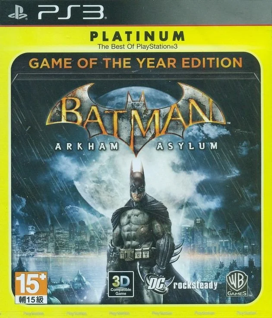 Gra PS3 Batman: Arkham Asylum - GOTY Platinum (Blu-ray płyta) (5051892122764) - obraz 1