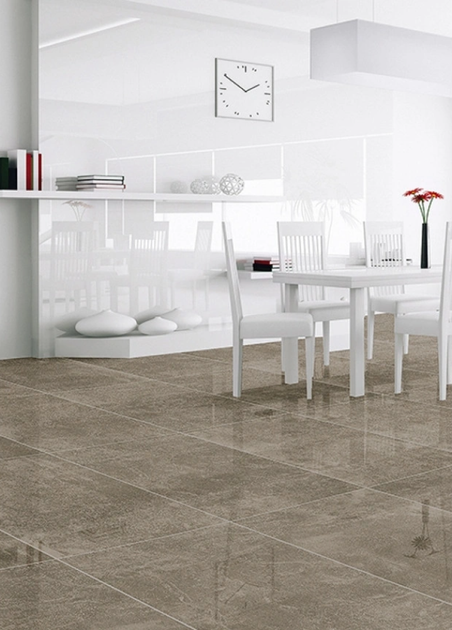 Плитка INTER GRES Reliable коричневий світлий 60x60 03 031 - изображение 3