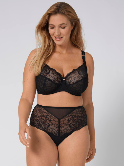 Biustonosz damski z fiszbinami z koronką Triumph 10181768 90F Czarny (7613124523329) - obraz 3