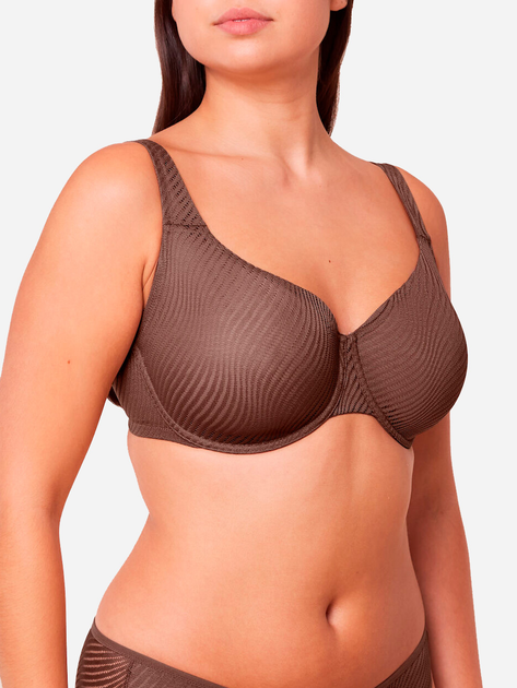 Biustonosz damski z fiszbinami Triumph 10215944 80D Cocoa (7611358392698) - obraz 3