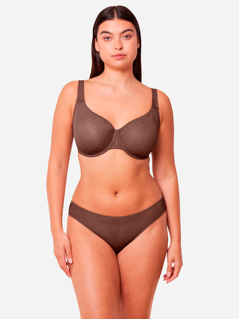 Biustonosz damski z fiszbinami Triumph 10215944 90F Cocoa (7611358392834) - obraz 5