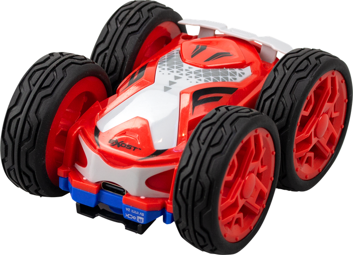 Машина Silverlit Exost Mini Flip Neo 1:34 на радіокеруванні 2.4 ГГц Червона (4891813202905) - зображення 2