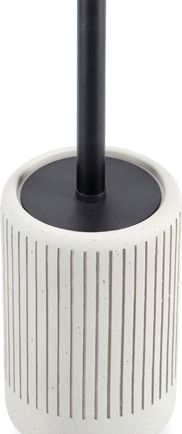 Szczotka do WC Zeller Cement z pojemnikiem 10.3 cm (4003368189451) - obraz 3