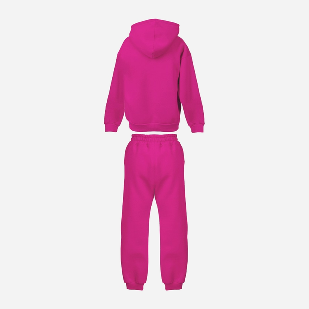Komplet dresowy damski (bluza z kapturem + spodnie) DKaren Randi S Fuksja (5903251482500) - obraz 4