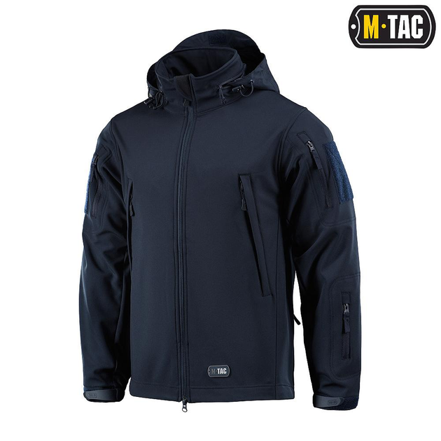 Куртка тактична M-Tac Softshell розмір 2XL колір Navy Blue - изображение 1