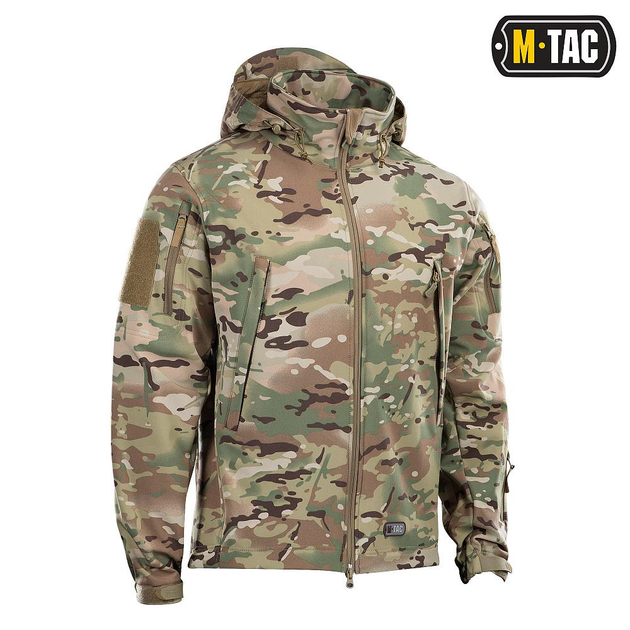 Куртка тактична M-Tac Softshell розмір 3XL колір Multicam - зображення 1