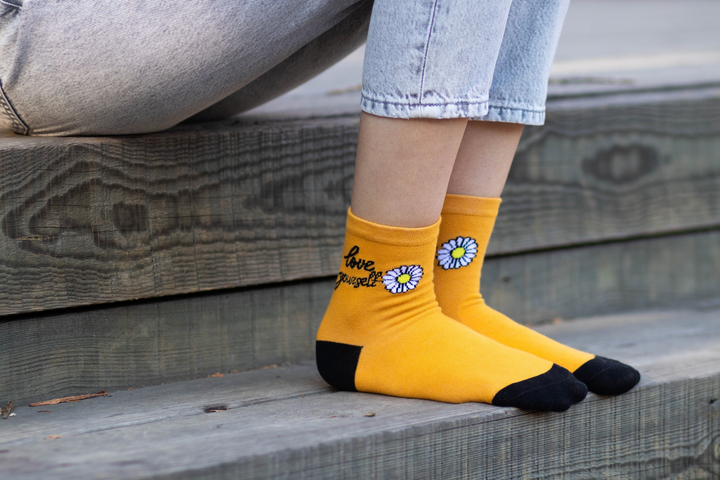 Набор носков 3 пары с надписями ORGANIC cotton бесшовные JILL ANTONY 38-40 арт. 31027 - Фото 8 Набор носков 3 пары с надписями ORGANIC cotton бесшовные JILL ANTONY 38-40 арт. 31027 - изображение 8