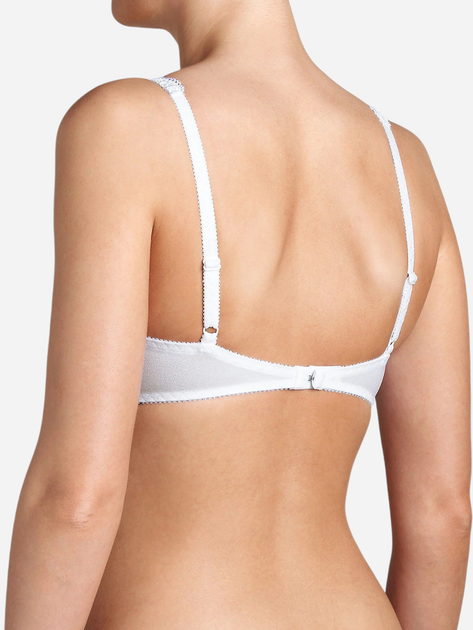 Biustonosz damski z fiszbinami z koronką Triumph 10166798 75D Biały (7613112812268) - obraz 4