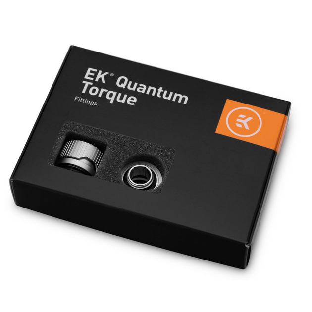 Фитинг для СЖО Ekwb EKWB EK-Quantum Torque 6-Pack HDC 14 - Satin Titanium (m431310) - изображение 1
