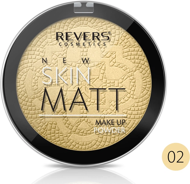 Пудра Revers Cosmetics №2 New Skin Matt 9 г (5902815197904) - Фото 2 Пудра Revers Cosmetics №2 New Skin Matt 9 г (5902815197904) - изображение 2