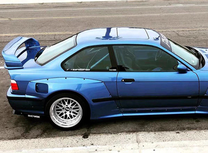 Спойлер багажника BMW E36 coupe стиль M3 (4 части) – фото, отзывы