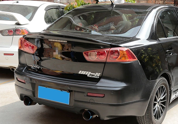 Спойлер багажника Mitsubishi Lancer X стиль Duck Tail (ABS-пластик) - изображение 3