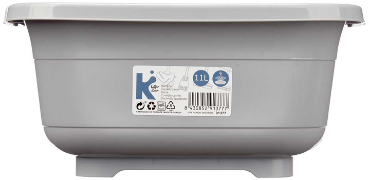 Миска для посуду Kinvara з пробкою 11 л (8430852913777) - зображення 3