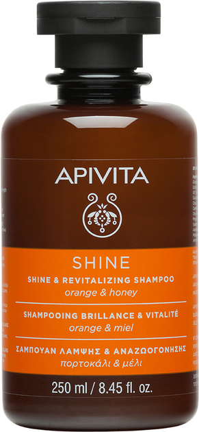 Szampon Apivita Shine Rewitalizujący 250 ml (5201279073039) - obraz 1