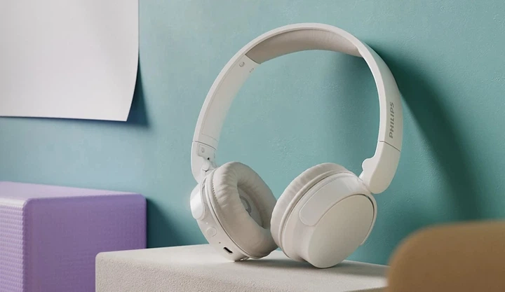 Навушники On-ear Philips TAH3209 BT 5.3 Wireless Mic White - зображення 5