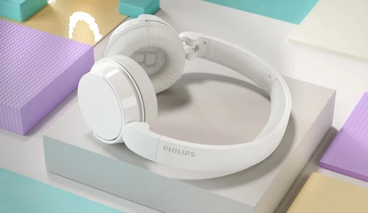 Навушники On-ear Philips TAH4209 BT 5.3 Wireless Mic White (4895229139749) - зображення 6
