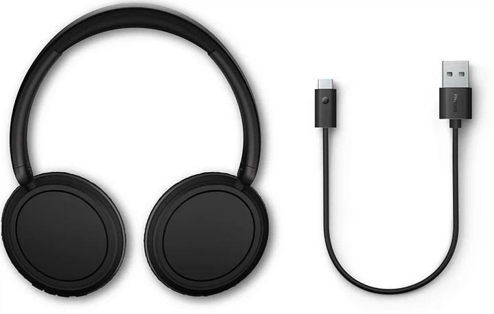 Навушники Over-ear Philips TAH5209 BT 5.3 SBC Wireless Mic Black (4895229142473) - зображення 4