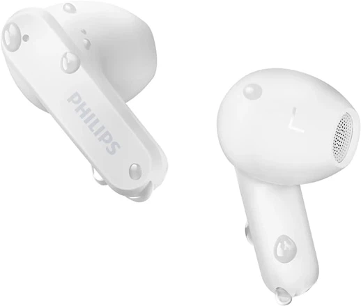 Навушники TWS Philips TAT2139 BT 5.3 IPX4 SBC Touch control White (4895229139572) - зображення 6