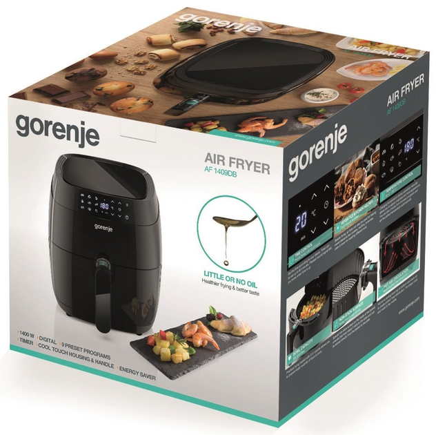 Мультипіч-фритюрниця Gorenje AF 1409 DB - зображення 8