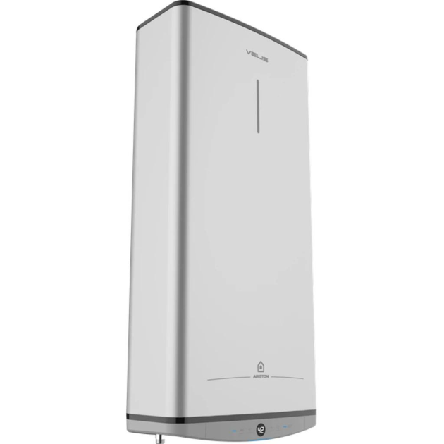 Водонагрівач Ariston серії Velis Tech 100 EU (3100919), 1,5 кВт, накопичувальний, універсальний монтаж, прямокутний плоский, 2 мокрих ТЕН, електронне управління, клас B - зображення 1