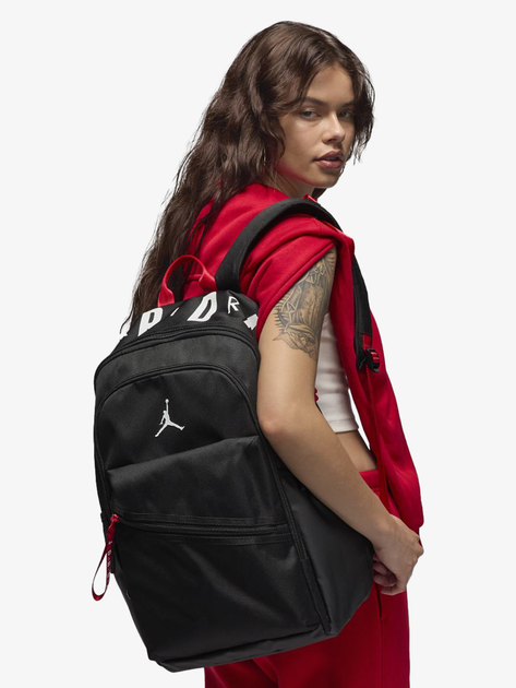 Рюкзак спортивний Nike Jordan Jam Air Patrol Backpack MA0924-023 26 л Чорний (196923184382) - зображення 2