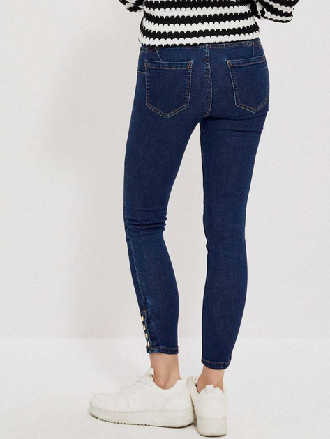 Jeansy skinny damskie Moodo Z-JE-3909 L Granatowe (5904152346007) - obraz 2