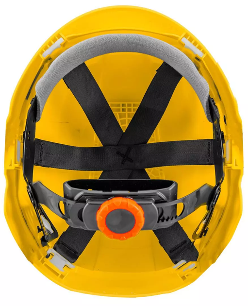 Захист для голови NEO Tools промислова для висотних робіт 97-210 Yellow (5907558483635) - зображення 4