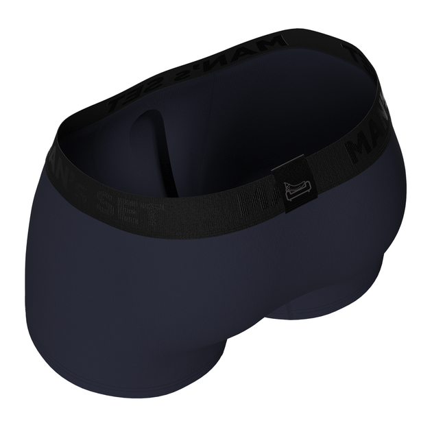Трусы боксеры мужские хлопковые Anatomic Classic 1.2 Black Series, темно-синий L BSO100-46 - изображение 5