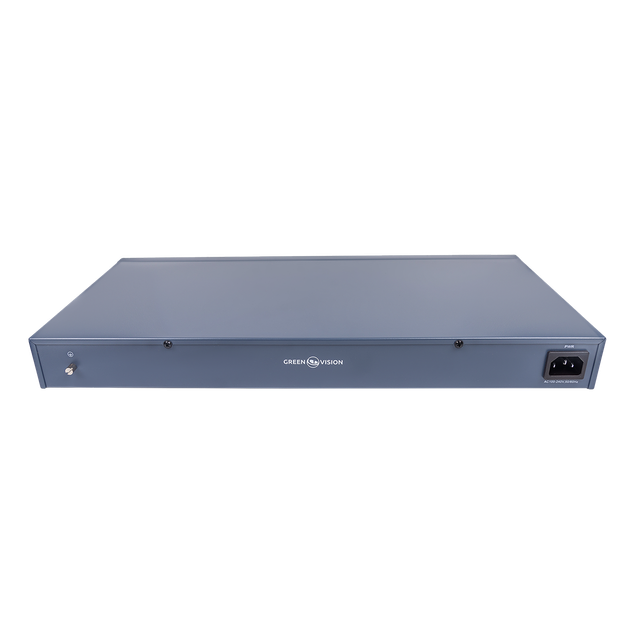 Комутатор мережевий POE GreenVision GV-019-AI-16+2PG - Фото 3 Комутатор мережевий POE GreenVision GV-019-AI-16+2PG - зображення 3