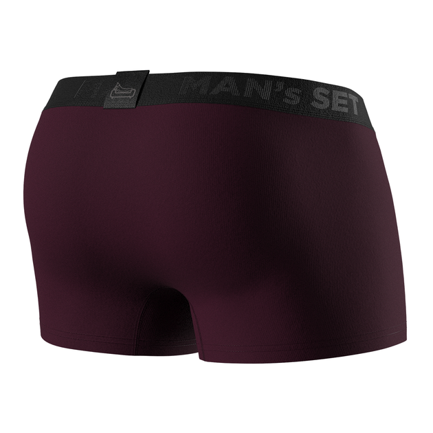 Трусы боксеры мужские хлопковые Anatomic Classic 1.2 Black Series, марсала L BSO100-140 - изображение 5