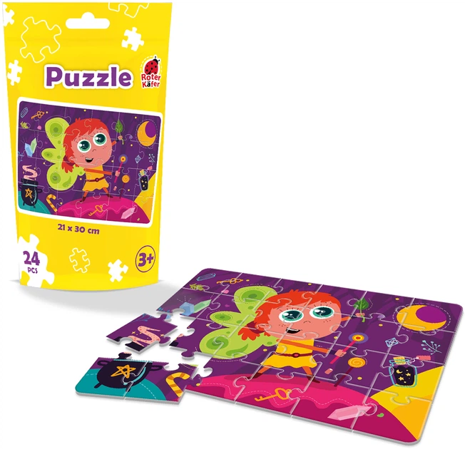 Puzzle Roter Kafer Wróżka 21 x 30 cm 24 elementy (RK1130-05) (5903858960647) - obraz 2