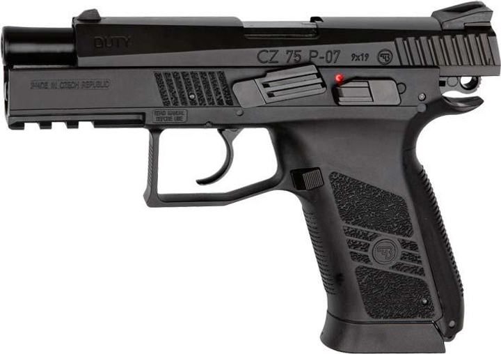 Пистолет пневматический ASG CZ 75 P-07 Duty. CO2. BB кал. 4.5 мм - изображение 2