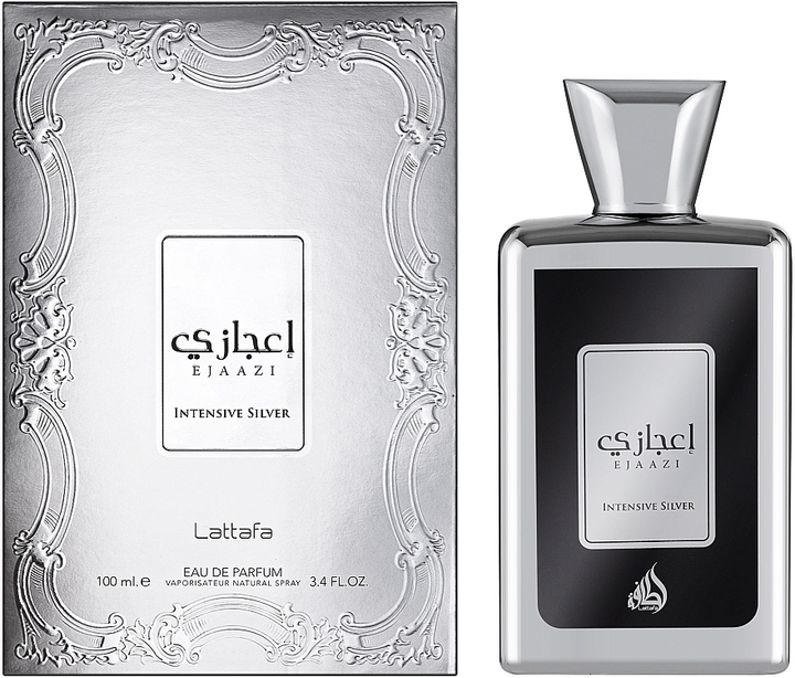 Woda perfumowana unisex Lattafa Ejaazi Intensive Silver 100 ml (6291108734032) - obraz 2