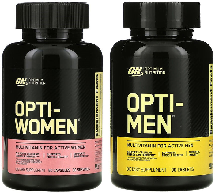 Набор Витамины Optimum Nutrition Opti-Women 60 капсул (748927024500 ...