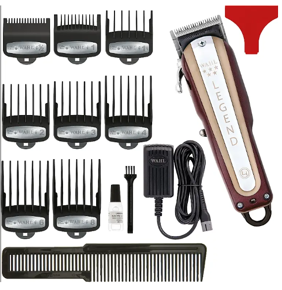 Набір для стрижки та гоління Wahl Combo Legend Clip & Travel Shaver машинка та шейвер для волосся, щітки для фейду - зображення 2