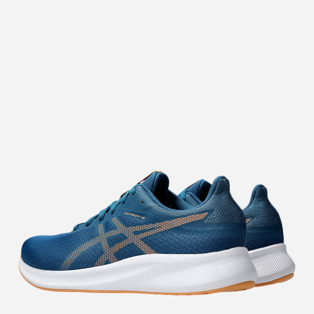 Buty do biegania męskie ASICS Patriot 13 1011B485-410 43.5 (9.5US) 27.5 cm Granatowy/Pomarańczowy (4550457867306) - obraz 3