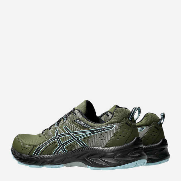 Чоловічі кросівки для бігу ASICS Gel-Venture 9 1011B486-302 40.5 (7.5US) 25.5 см Темно-зелені (4550457874878) - зображення 3