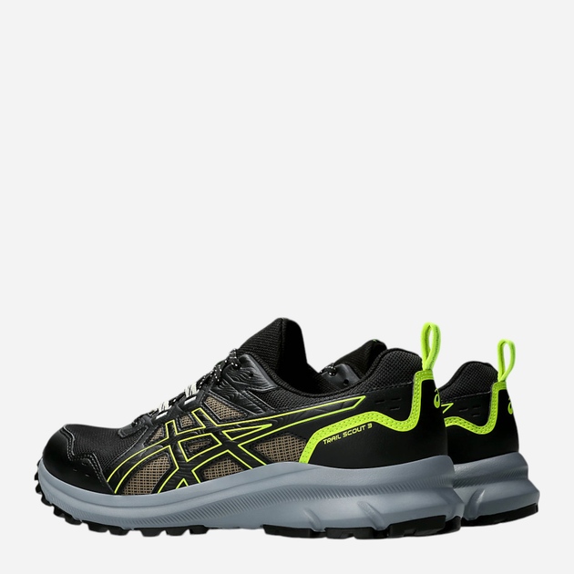 Buty do biegania męskie ASICS Trail Scout 3 1011B700-004 42 (8.5US) 26.5 cm Czarny/Żółty (4550457872546) - obraz 3