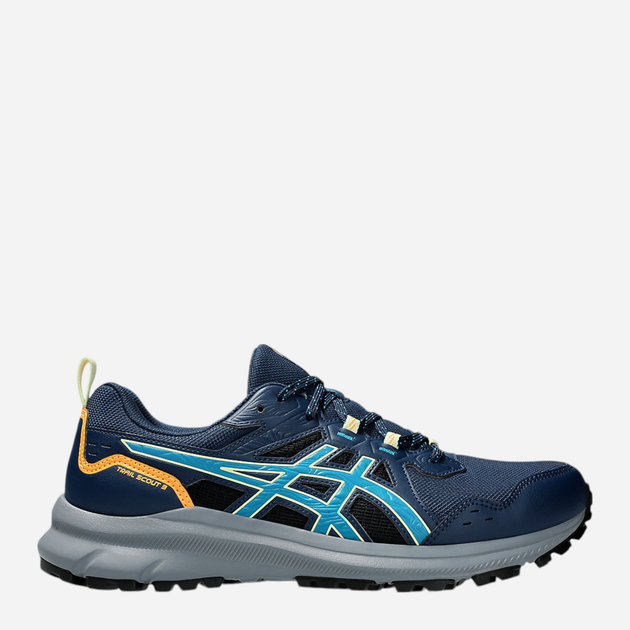 Buty do biegania męskie z amortyzacją ASICS Trail Scout 1011B700-402 40.5 (7.5US) 25.5 cm Granatowe (4550457899697) - obraz 1