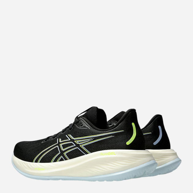 Чоловічі кросівки для бігу ASICS Gel-Cumulus 26 1011B792-006 44 (10US) 28 см Чорний/Жовтий (4550457745499) - зображення 3