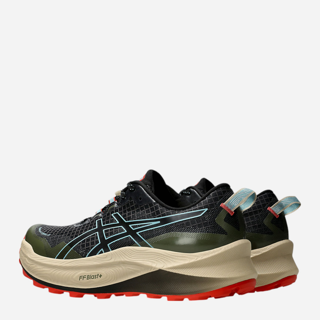 Buty do biegania męskie ASICS Trabuco Max 3 1011B800-002 40 (7US) 25.2 cm Czarny/Niebieski (4550457704427) - obraz 3