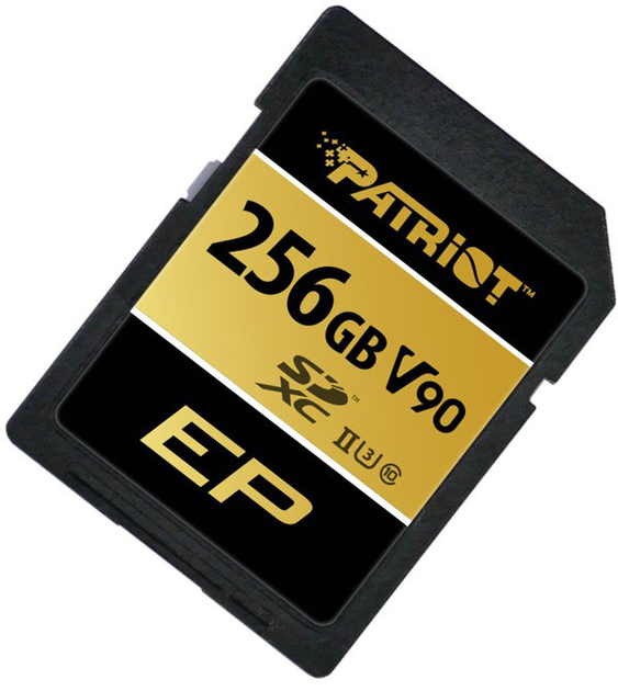 Karta pamięci Patriot EP SDXC 256GB V90 UHS-II U3 Class 10 (PEF256GEP92SDX) - obraz 2