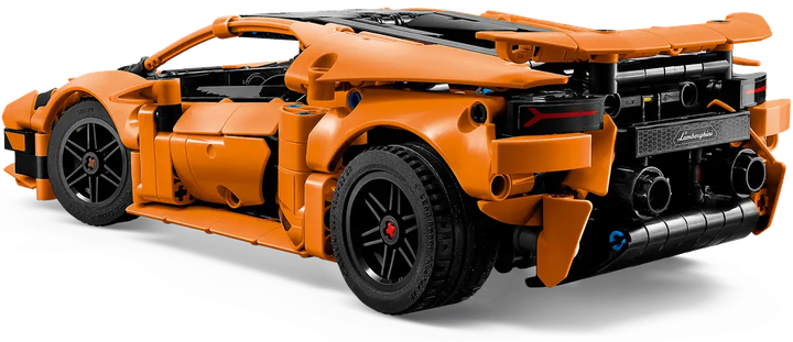 Zestaw klocków LEGO Technic: Pomarańczowe Lamborghini Huracán Tecnica 806 elementów (42196) - obraz 4
